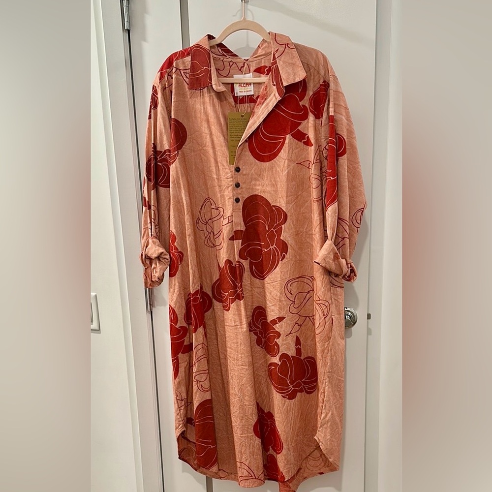 BNWT All Aloha Kealopiko Ahukai Loloa - Holei print 2XL